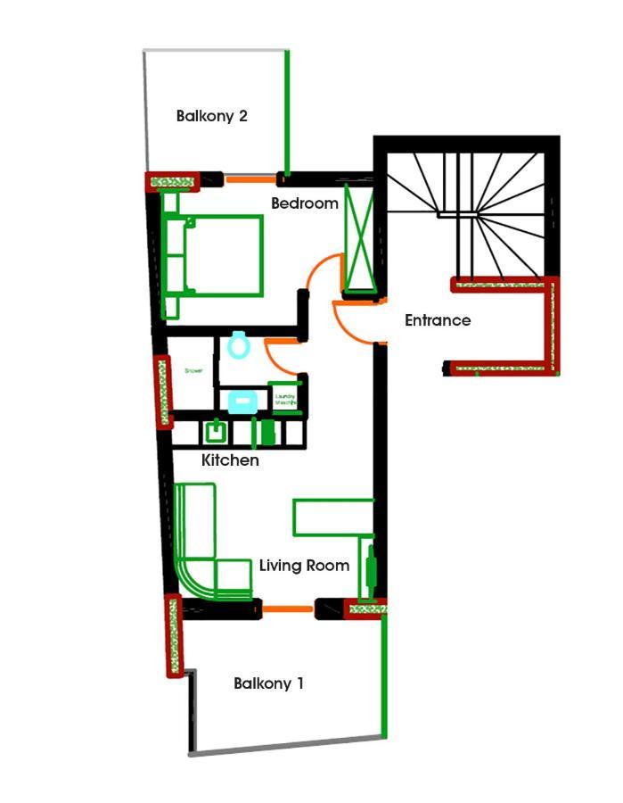 Plato 42 Apartment กาลามาตา ภายนอก รูปภาพ